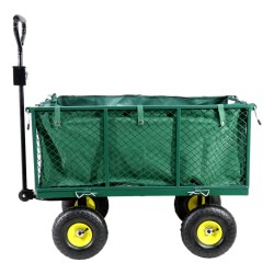 Storr 4 Wheel Garden Trolley Mesh Sides With Liner